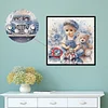 Diamond Painting-DIY Crystal Rhinestone Playing Boy
