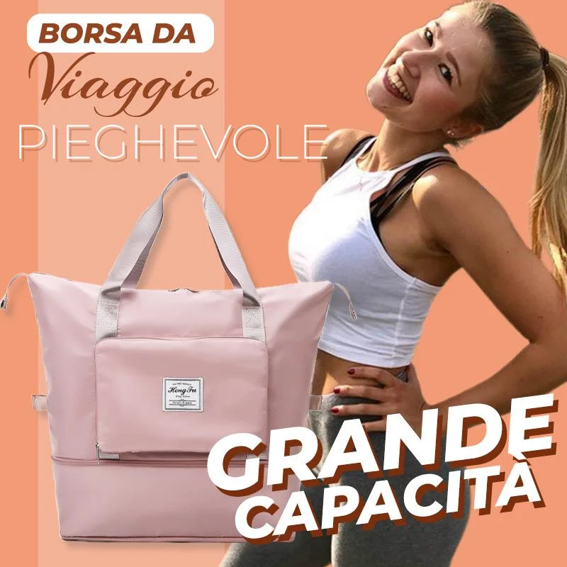 🔥（1 spazzolino portatile gratuito）🔥Borsa da viaggio pieghevole di grande capacità
