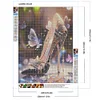 Diamond Painting-DIY Full Round Drill Butterfly High Heels