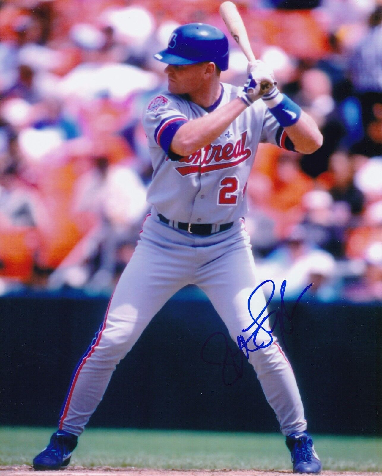 Scott Livingstone Autographed 8x10 Montreal Expos#1