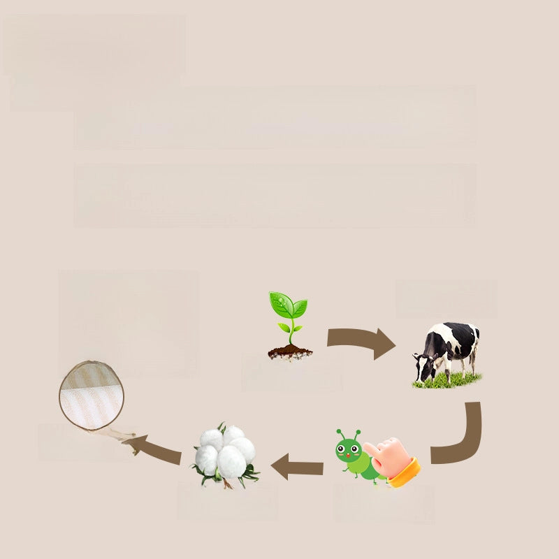 Kakiblin Organic Cotton Hand Ring Baby Can Bite Beech Grinding Stick Baby Hand Rattle Toy In Stock