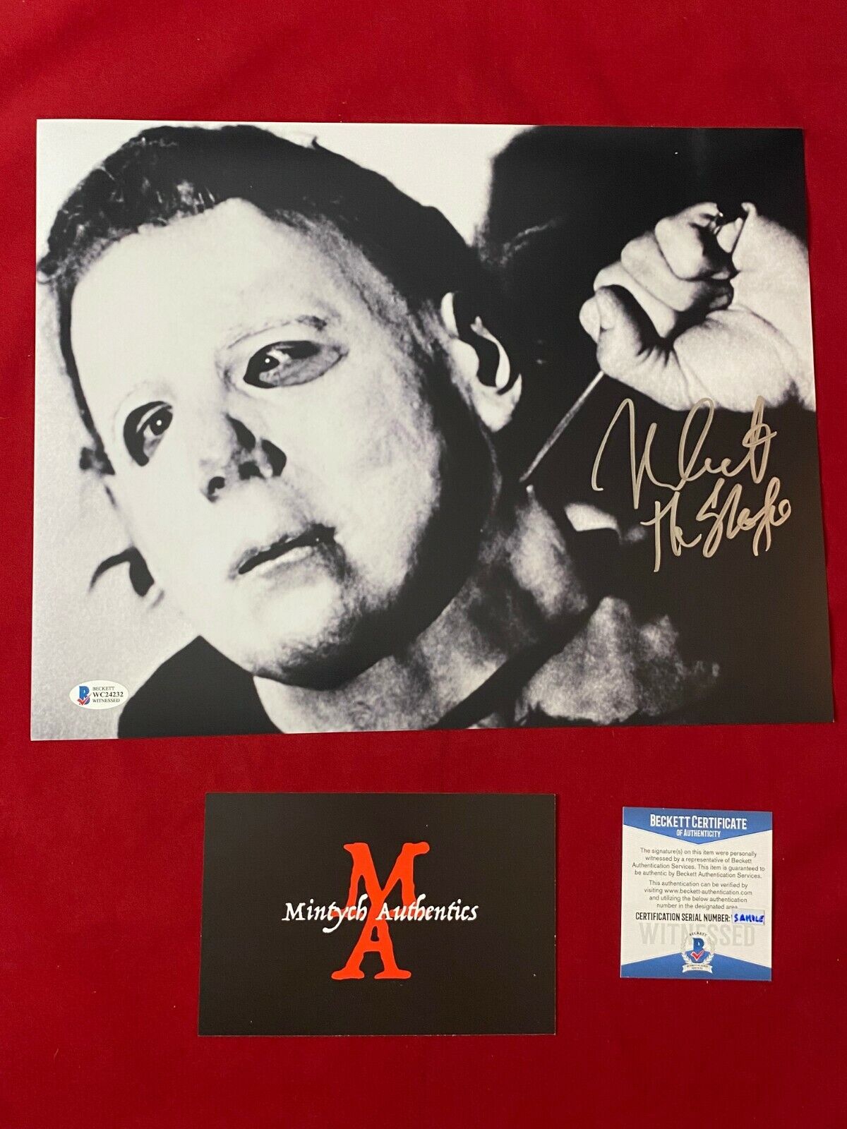 NICK CASTLE AUTOGRAPHED SIGNED 11x14 Photo Poster painting! HALLOWEEN MICHAEL MYERS! BECKETT COA