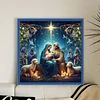 Christmas Jesus-14CT Stamped Cross Stitch 40*40cm/15.75*15.75in