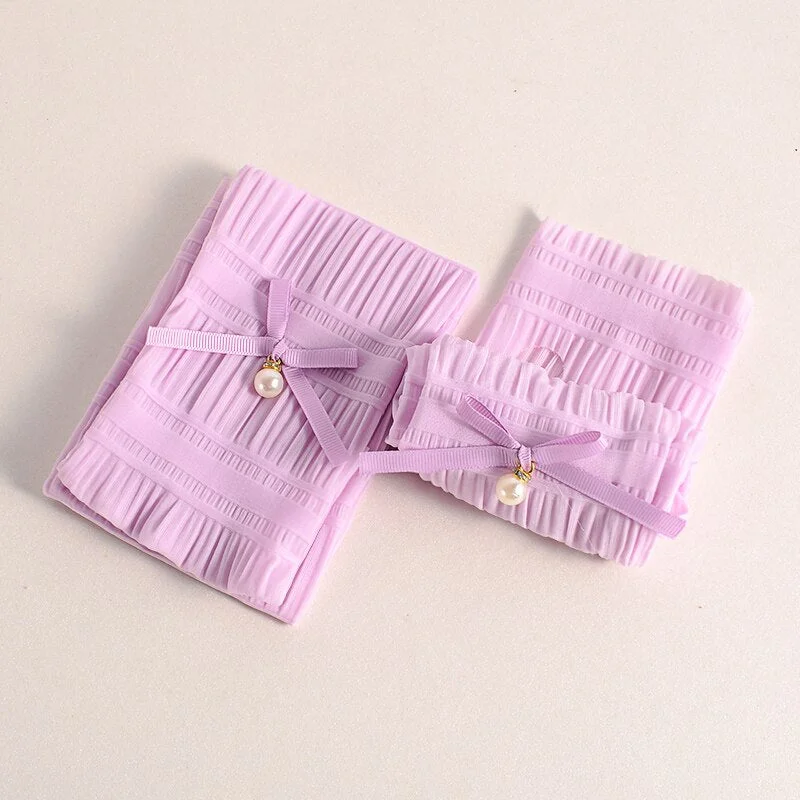 Arm Warmers Women Solid Pleated Bow Pearl Long Sunscreen Breathable Thin Kawaii Womens Sleeves Summer Elegant All-match Leisure