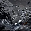 Rechargeable EDC Flashlight 1100 Lumens Torch Portable Flat Pocket Flashlight