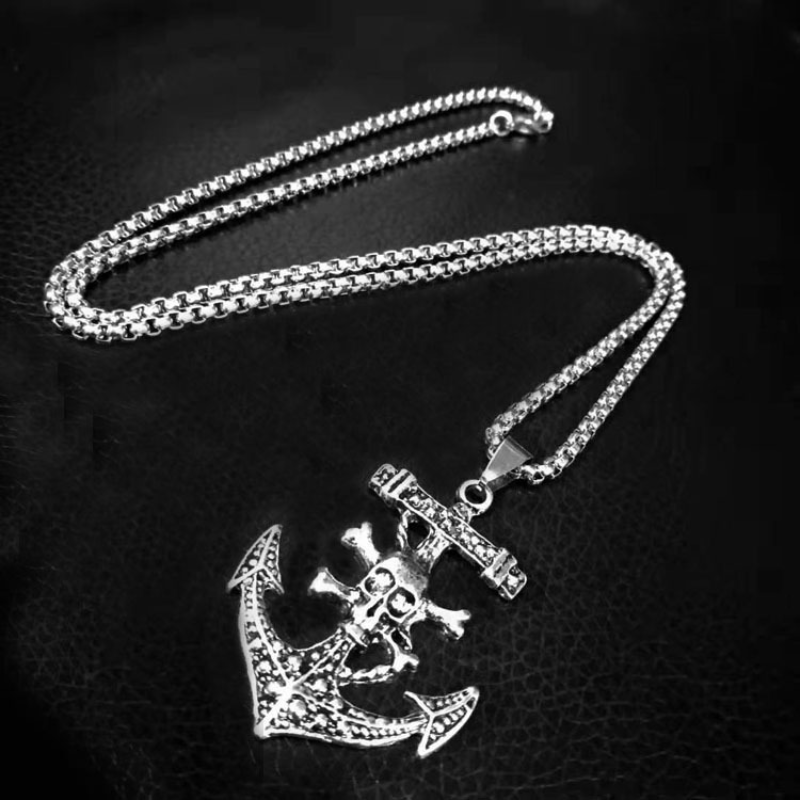 Retro Skull Necklace