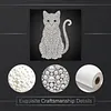 DIY Pearl Painting Kitten for Home Wall Decor(25x25cm)