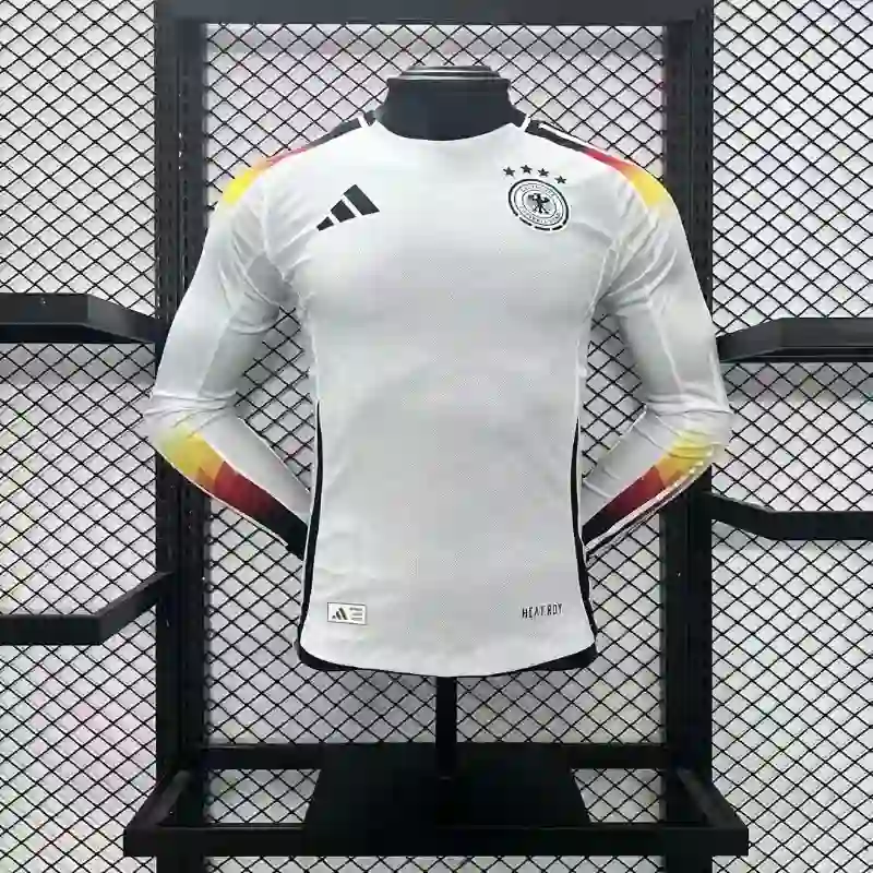 2024 Player Version Germany Long Sleeve Soccer Jersey Home