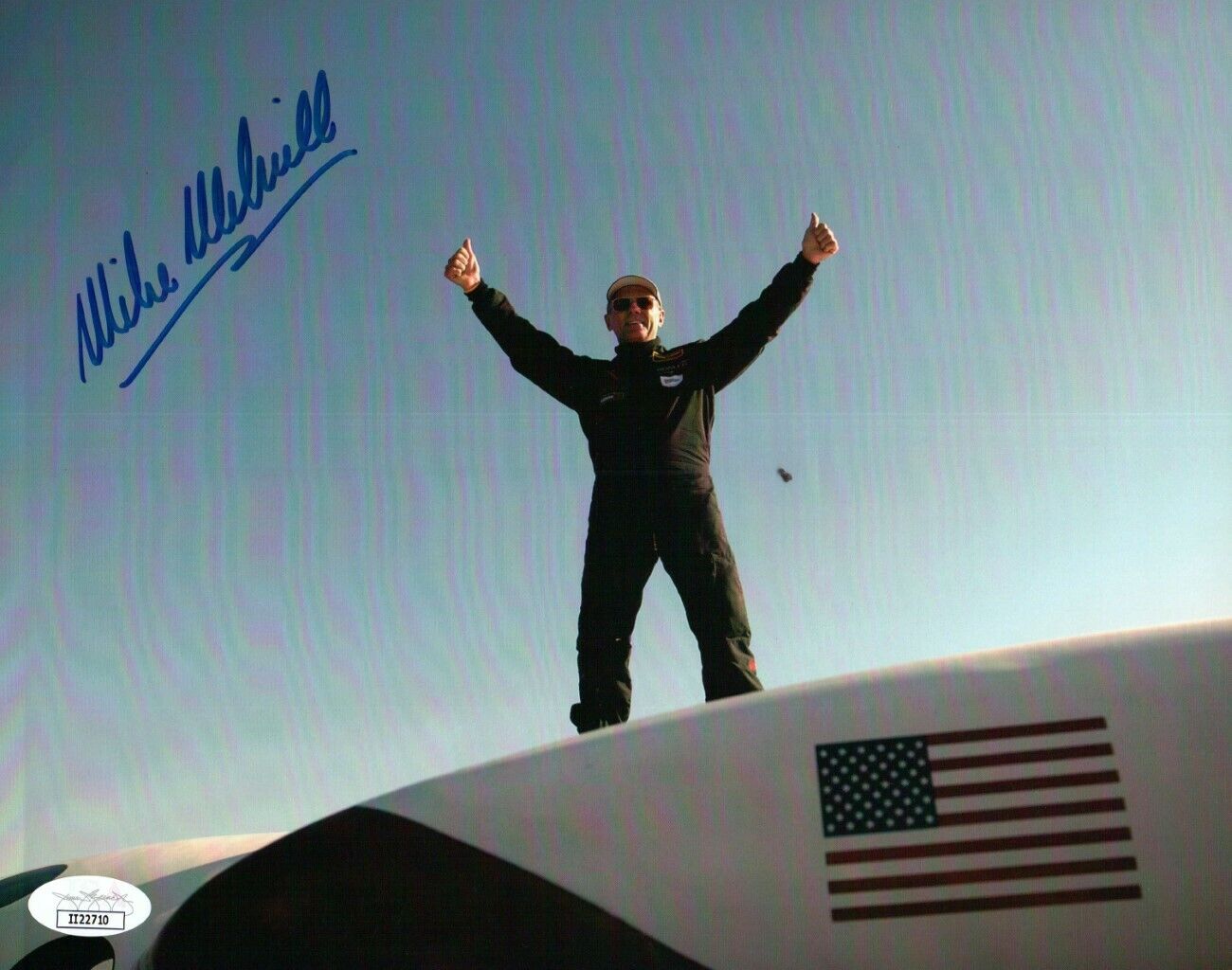 Mike Melvill Signed Autographed 8X10 Photo Poster painting Test Pilot SpaceShipOne JSA II22710