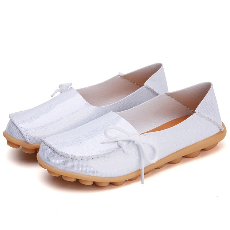 Lace Up Flat Casual Women's Whoes