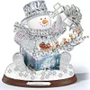 Snowman-Crystal Rhinestone Diamond Painting