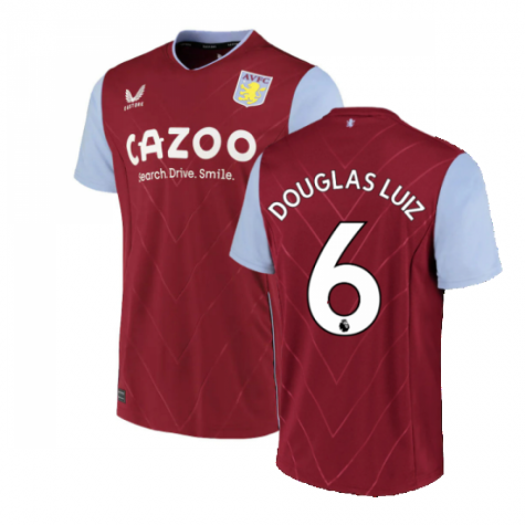 Aston Villa Douglas Luiz 6 Home Trikot 2022-2023