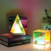 3D Rubik's Cube Triangle Night Light
