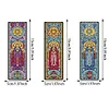 3Pcs DIY Faith Special Shape Diamond Painting Bookmark