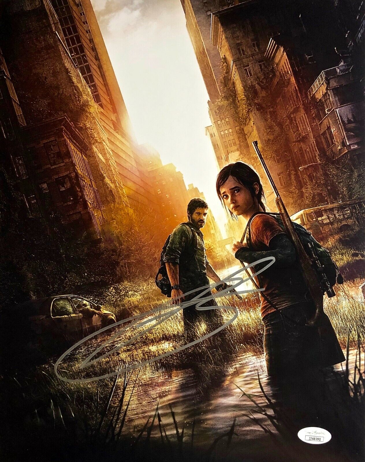 TROY BAKER Autographed Hand SIGNED 11x14 THE LAST OF US Photo Poster painting JOEL JSA CERTIFIED