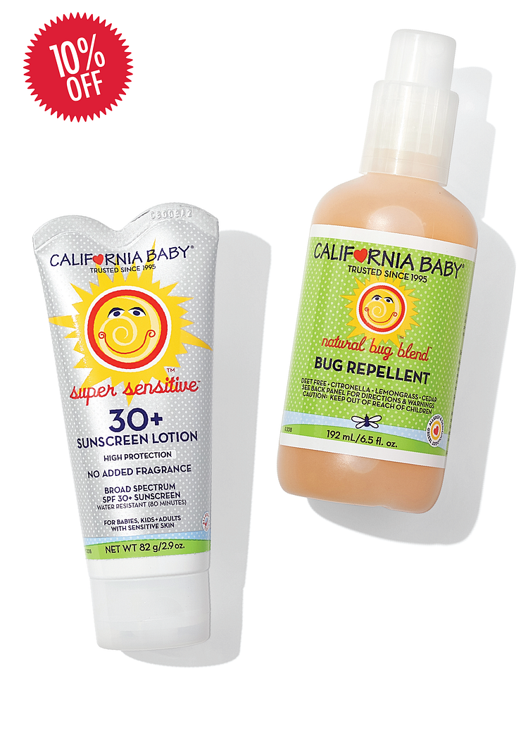 Summer Protection™ Unscented Sunscreen + Bug Spray Bundle