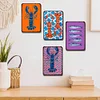 6PCS Color Sardine - Vintage Metal Signs Set - 20*30cm/30*40cm