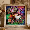 Goodnight Gnome speziell geformte 5D-DIY-Teilbohrer-Diamant-Mal-Kits f&uuml;r Erwachsene Anf&auml;nger Wohnaccessoires Diamantpunkte Edelstein-Kunstsets 11,81x1