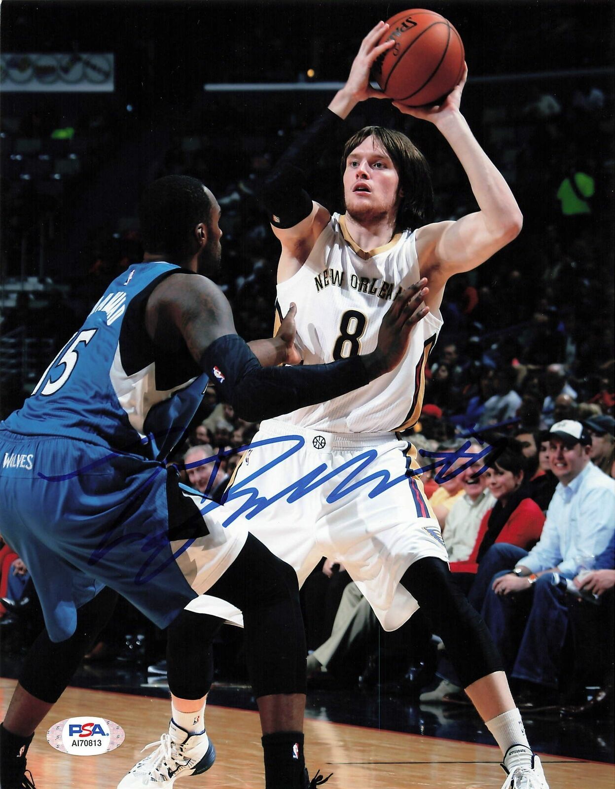 Luke Babbitt signed 8x10 Photo Poster painting PSA/DNA New Orleans Pelicans Autographed