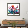 Octopus-14CT Stamped Cross Stitch 40*40cm/15.75*15.75in