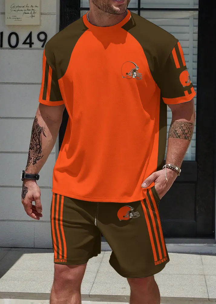 Cleveland Browns Limited Edition Top And Shorts Two-Piece Suits