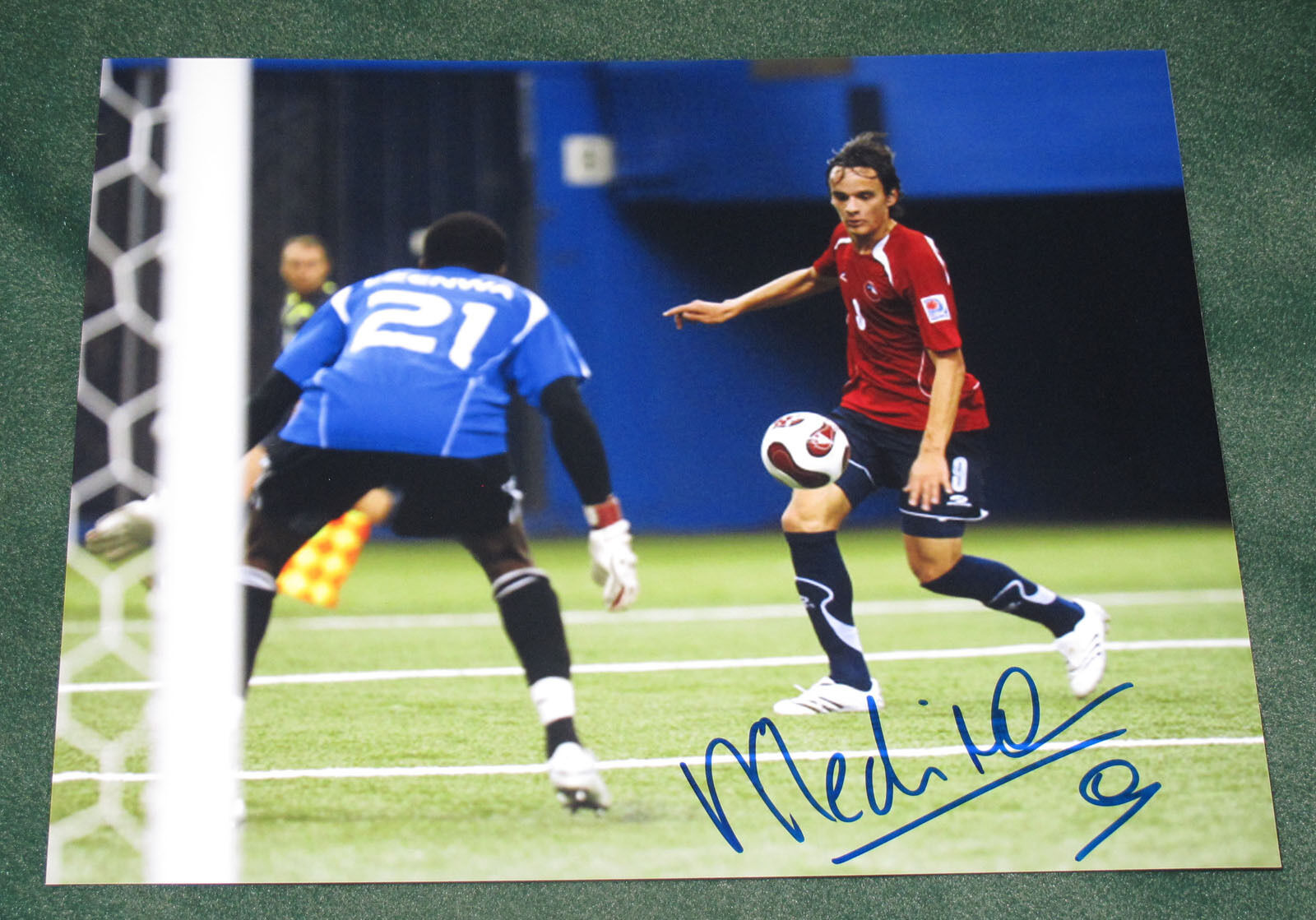 NICOLAS MEDINA signed CHILE