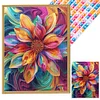 Flower Art - Round/Square AB Drills Diamond Painting(65*50cm)