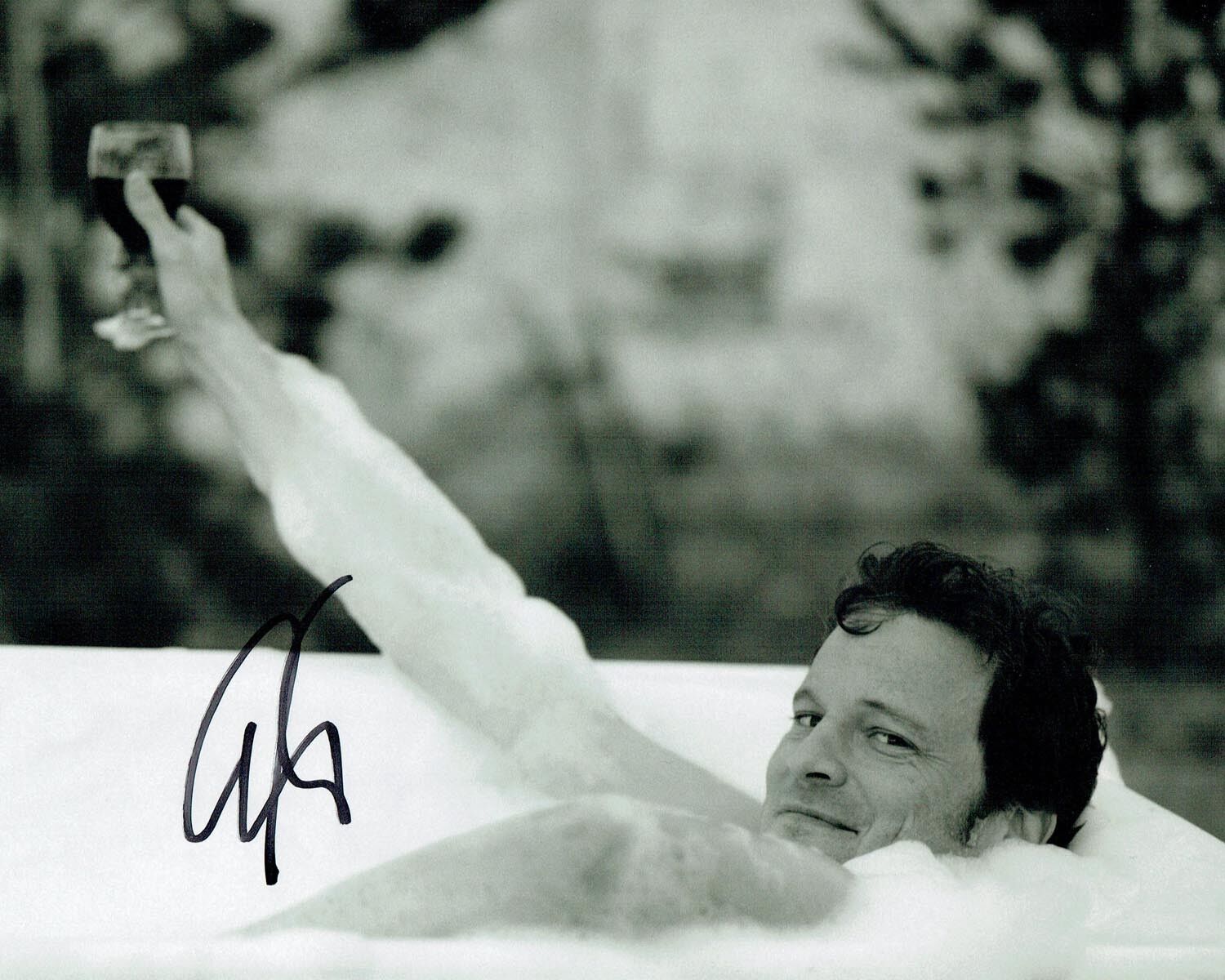 Colin FIRTH SIGNED Autograph 10x8 Photo Poster painting 2 AFTAL COA Actor Bridget Jones Baby