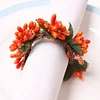 Red Fruit Wreath Christmas Catering Napkin Ring