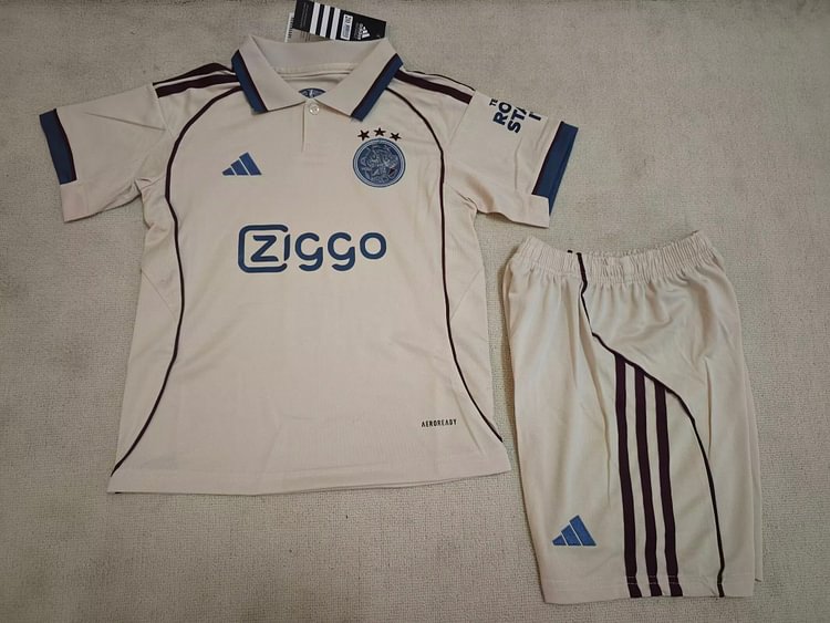 2025-26 Ajax Second Away Jersey - Children's Version