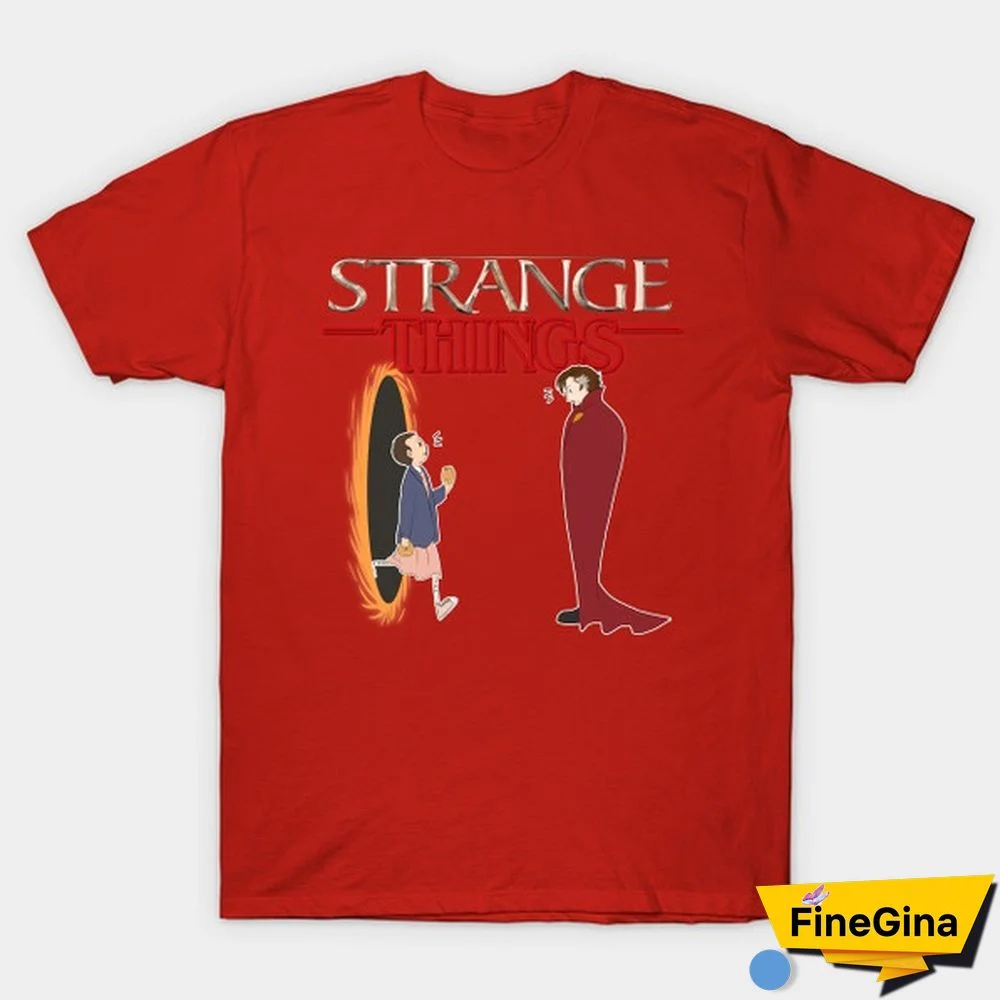 Doctor Strange X Stranger Things T-Shirt T-Shirt For Men