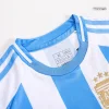Argentina Home Kids Soccer Jerseys Kit 2024