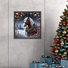 Diamond Painting-5D Full Round Drill Xmas Horse(40*40 CM)