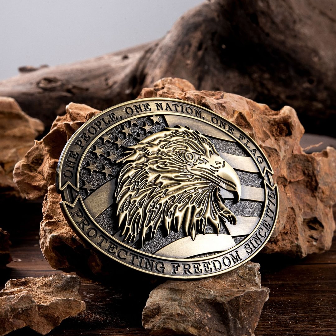 Eagle Flag Buckle