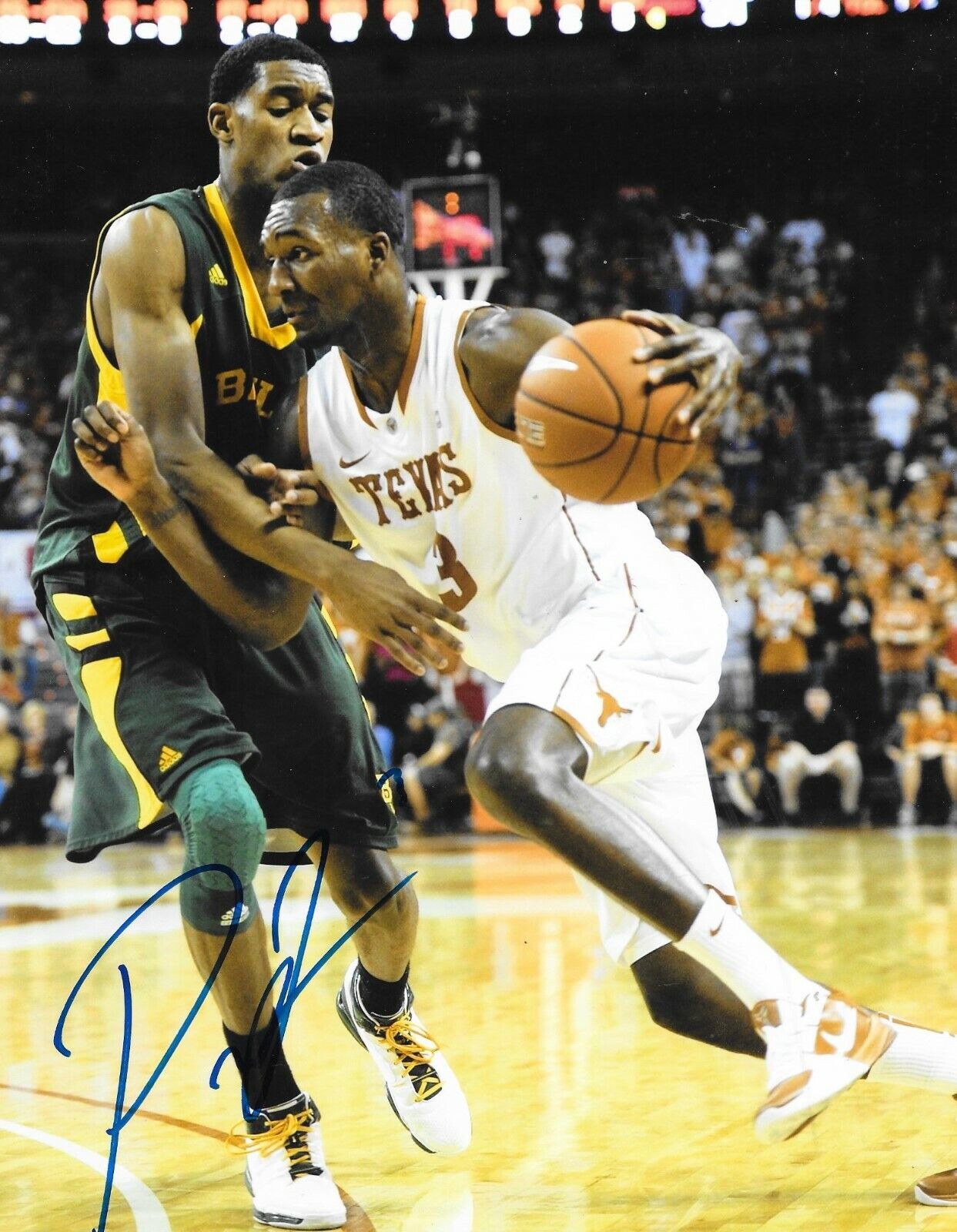 Perry Jones signed Baylor Bears 8x10 Photo Poster painting autographed