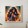 Diamond Painting -DIY Round Drill Girl(40x40 CM)