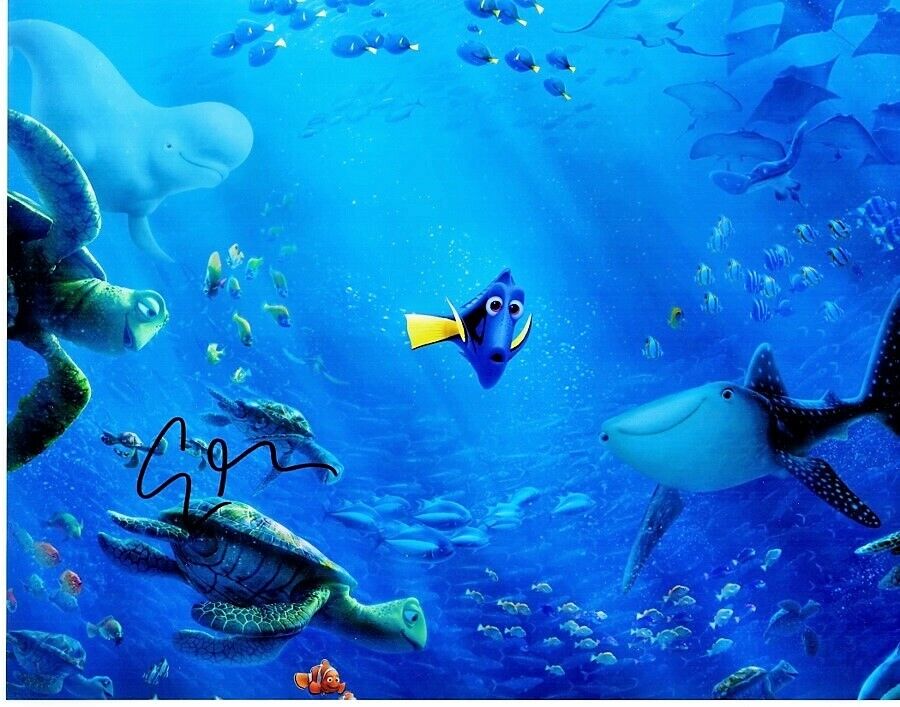 Ellen Degeneres Signed - Autographed Finding Dory - Finding Nemo 11x14 Photo Poster painting