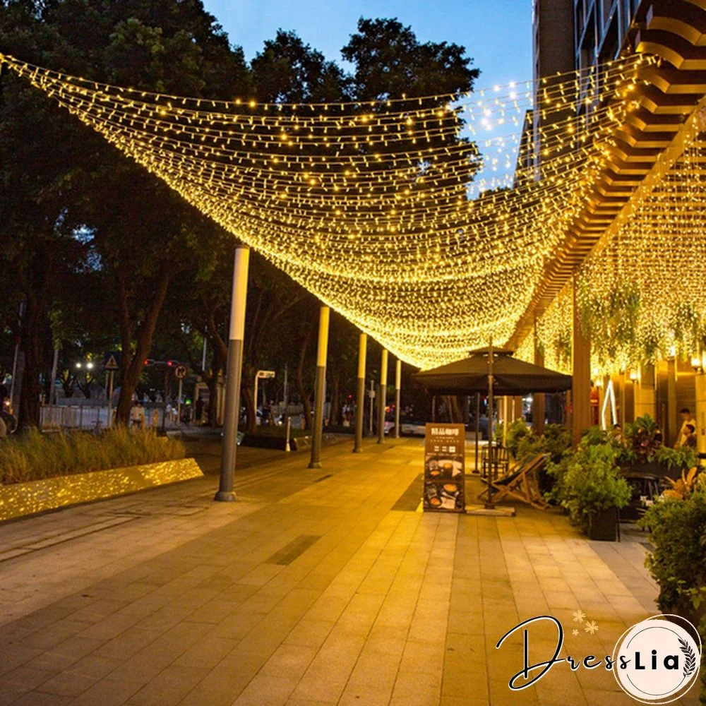 Fairy Lights 10M-100M Led String Garland Christmas Light Waterproof For Tree Home Garden Wedding Party Outdoor Indoor Decor