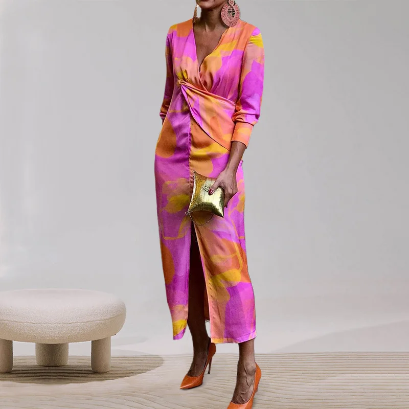 Fashion and Elegant Split Dress