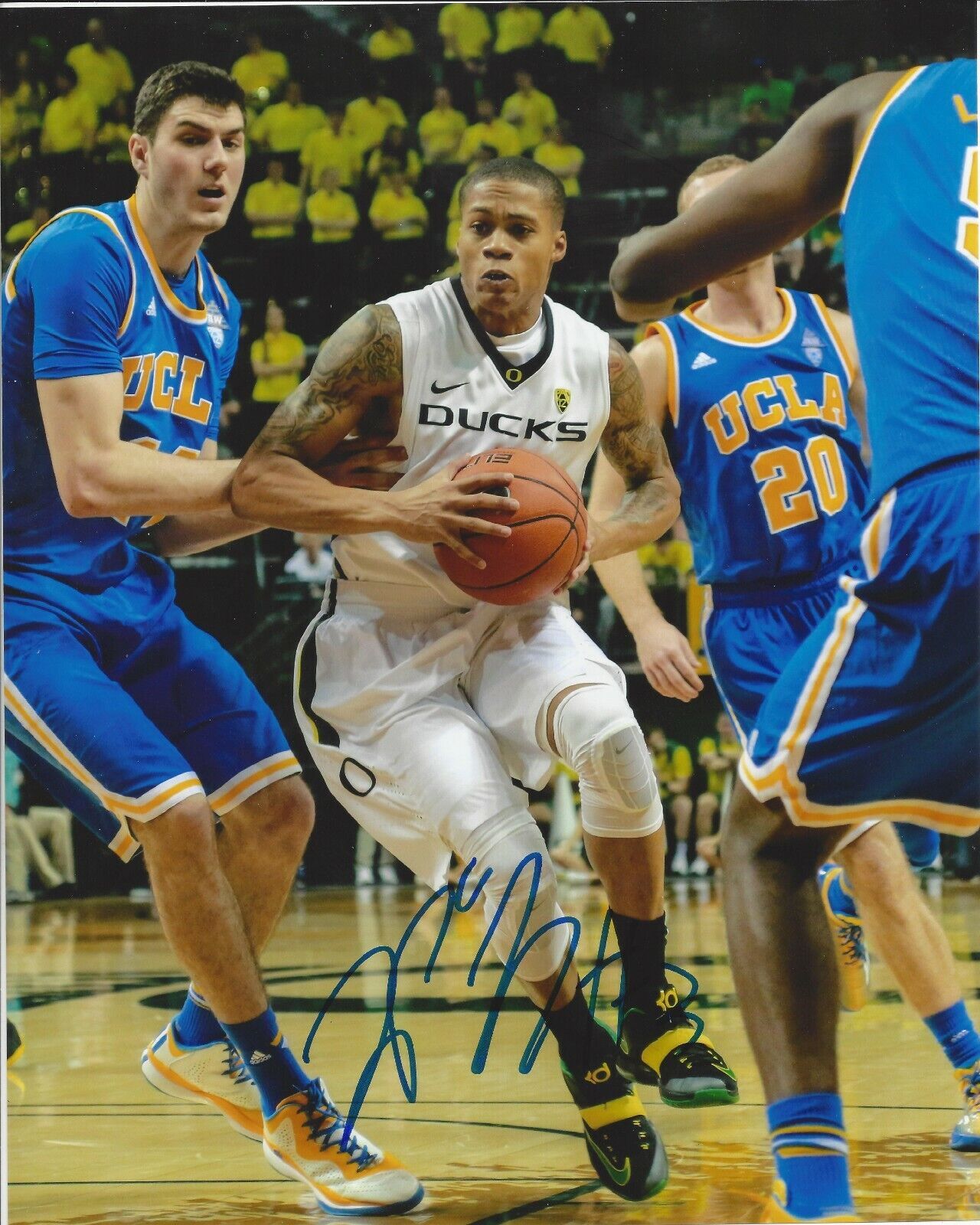 Joe Young Autographed 8x10 Indiana PacersA453