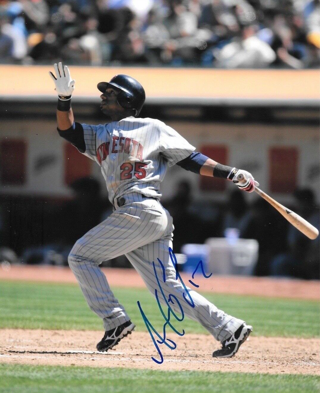 * ALEXI CASILLA * signed 8x10 Photo Poster painting * MINNESOTA TWINS * COA * 3