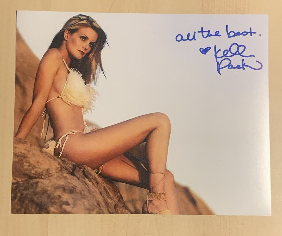 KELLY PACKARD HAND SIGNED 8x10 Photo Poster painting SEXY ACTRESS BAYWATCH AUTOGRAPHED COA