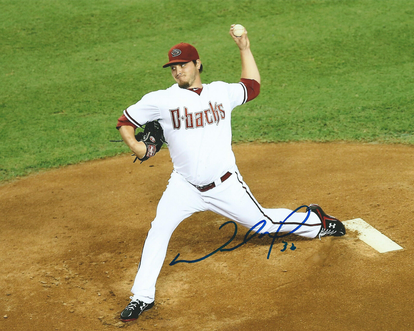 **GFA Arizona Diamondbacks *WADE MILEY* Signed 8x10 Photo Poster painting W3 COA**