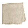 45x45cm Plain Colors Linen Cotton Tassel Napkin for Event Catering