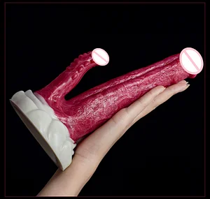 Dual-Ended Large and Small Imitation Penis for Vaginal and Anal Use- woman and Comrade Masturbation