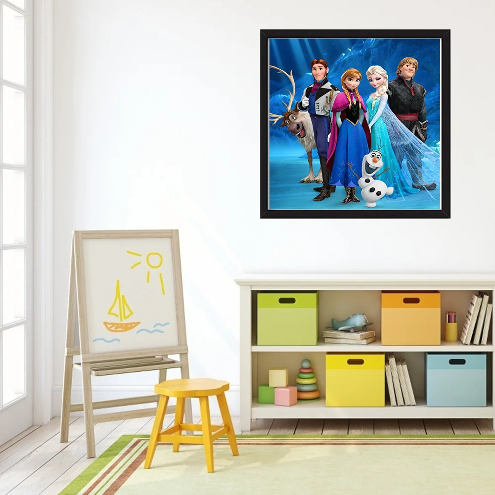 Diamond Painting - Full Round Drill - Frozen(30*30cm)