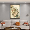 (Big Size) Flowers And Rabbit - 11CT Counted Cross Stitch 40*60cm/15.75*23.62in