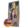 (40*60cm)Girl - Full Square Drill Diamond Painting