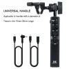 Universal Remote Control Handle For Tripod For Sony A7M4 A7M3/III/S/R FX3 FX6V AX700/AX60 Canon Camera G60/G50 Compatible With Manfrotto Head