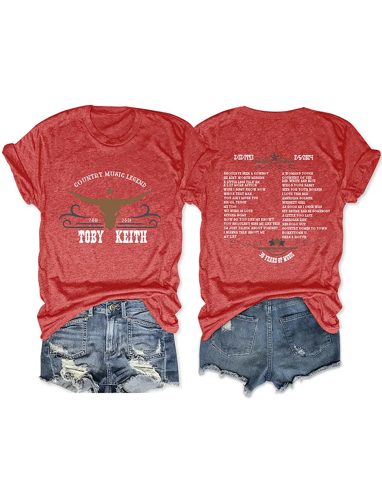 Country Music Legend TK Tee